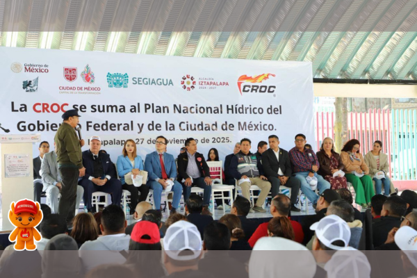 croc, 2025, acciones, tangibles, por, agua, croc, inicia, desazolve, en, iztapalapa, respalda, plan, nacional