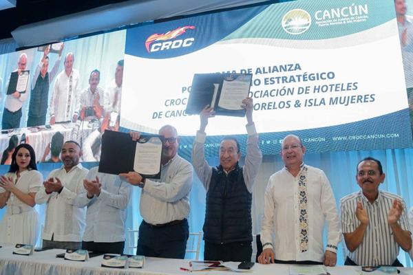 croc, 2025, croc, cancun, firma, alianza, por, un, turismo, estrategico, competitivo